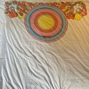 Vintage Peter Max Flat Sheet
